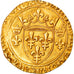 Moneta, Francja, Charles VII, Ecu d'or, 1450, Toulouse, EF(40-45), Złoto