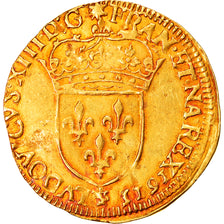 Monnaie, France, Louis XIII, Ecu d'or au soleil, Ecu d'or, 1615, Paris, TTB+