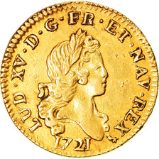 Monnaie, France, Louis XV, Louis d'or aux 2 L, Louis d'Or, 1721, Paris, TTB, Or