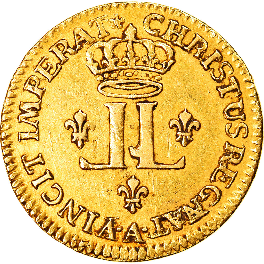 Monnaie, France, Louis XV, Louis d'or aux 2 L, Louis d'Or, 1721, Paris, TTB, Or