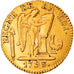 Moneda, Francia, 24 livres Convention, 24 Livres, 1793, Paris, MBC+, Oro
