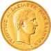 Moneta, Grecia, George I, 10 Drachmai, 1876, Paris, SPL-, Oro, KM:48