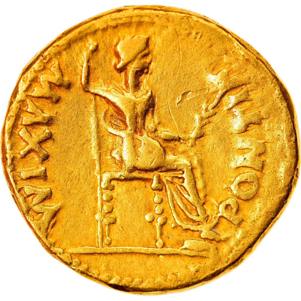 Coin, Tiberius, Aureus, AD 15-18, Lyon - Lugdunum, AU(50-53), Gold, RIC:29