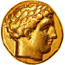 Moeda, Reino da Macedónia, Philip II, Stater, 325-310 BC, Pella, AU(50-53)