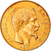 Munten, Frankrijk, Napoleon III, 50 Francs, 1857, Paris, ZF+, Goud, KM:785.1
