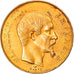 Munten, Frankrijk, Napoleon III, 50 Francs, 1857, Paris, ZF+, Goud, KM:785.1