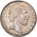 Münze, Niederlande, William III, 2-1/2 Gulden, 1872, VZ, Silber, KM:82