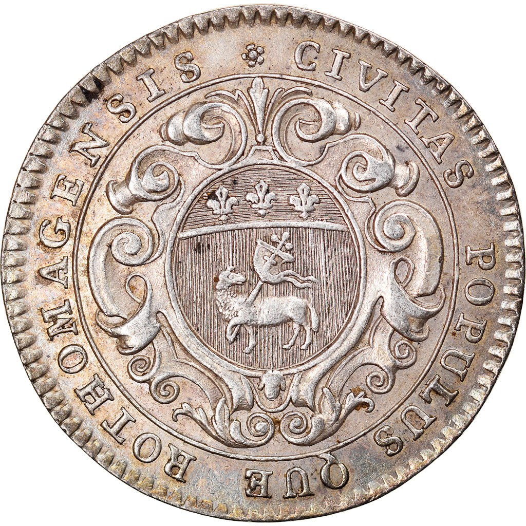 Francja, Token, Louis XV, Ville de Rouen, AU(50-53), Srebro, Feuardent:6203