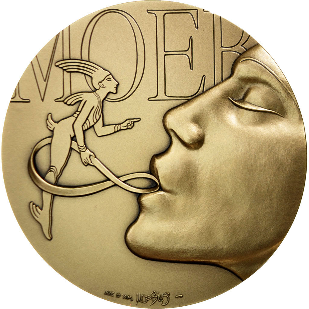 Médaille, Monnaie de Paris, Le Baiser de l'Infini