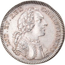 Francja, Token, Ludwik XV, Ville de Rouen, AU(50-53), Srebro, Feuardent:6213