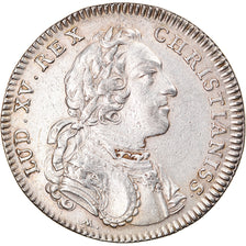 France, Token, Louis XV, Ville de Rouen, EF(40-45), Silver, Feuardent:6213 var.
