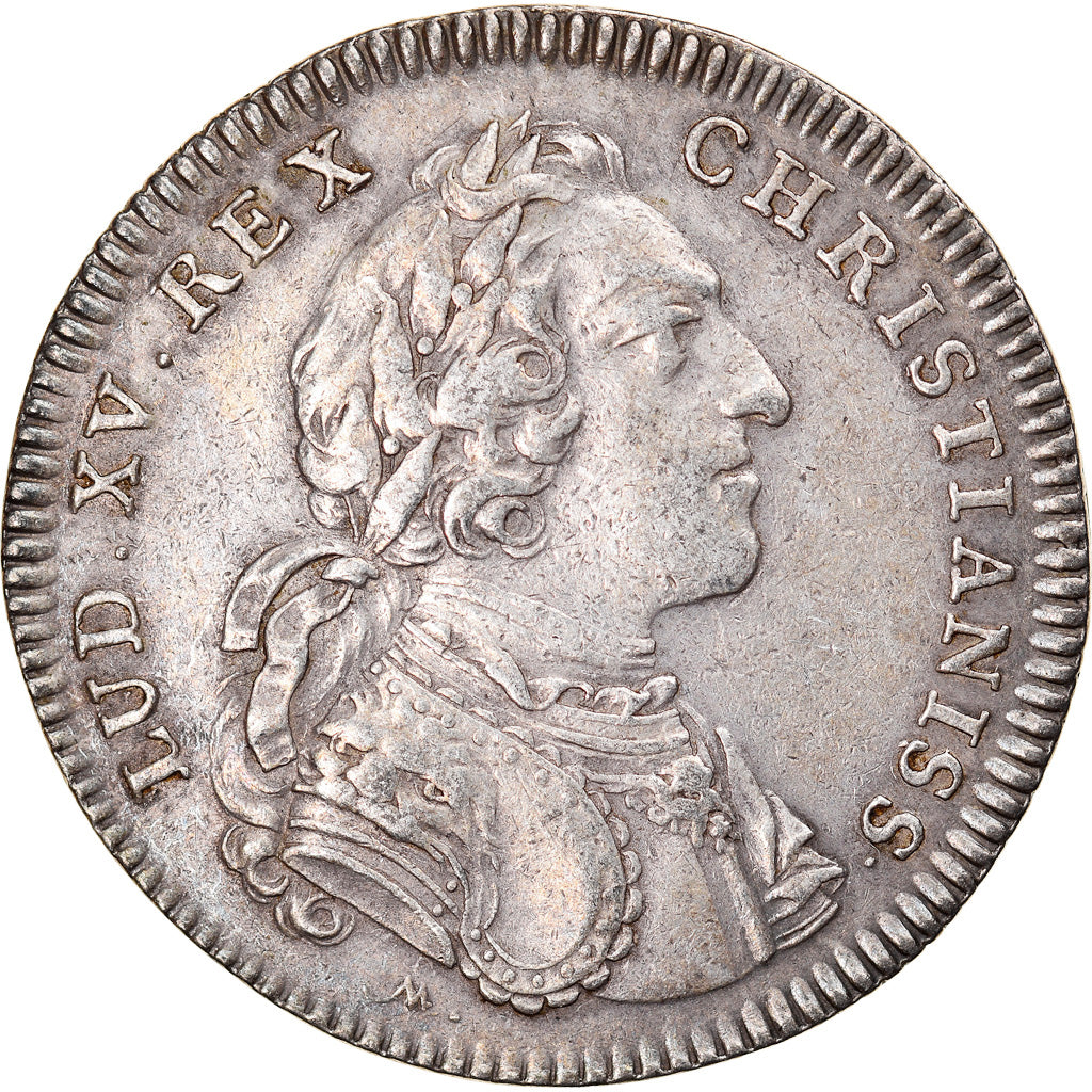 Frankrijk, Token, Louis XV, Ville de Rouen, ZF, Zilver, Feuardent:6213 var.