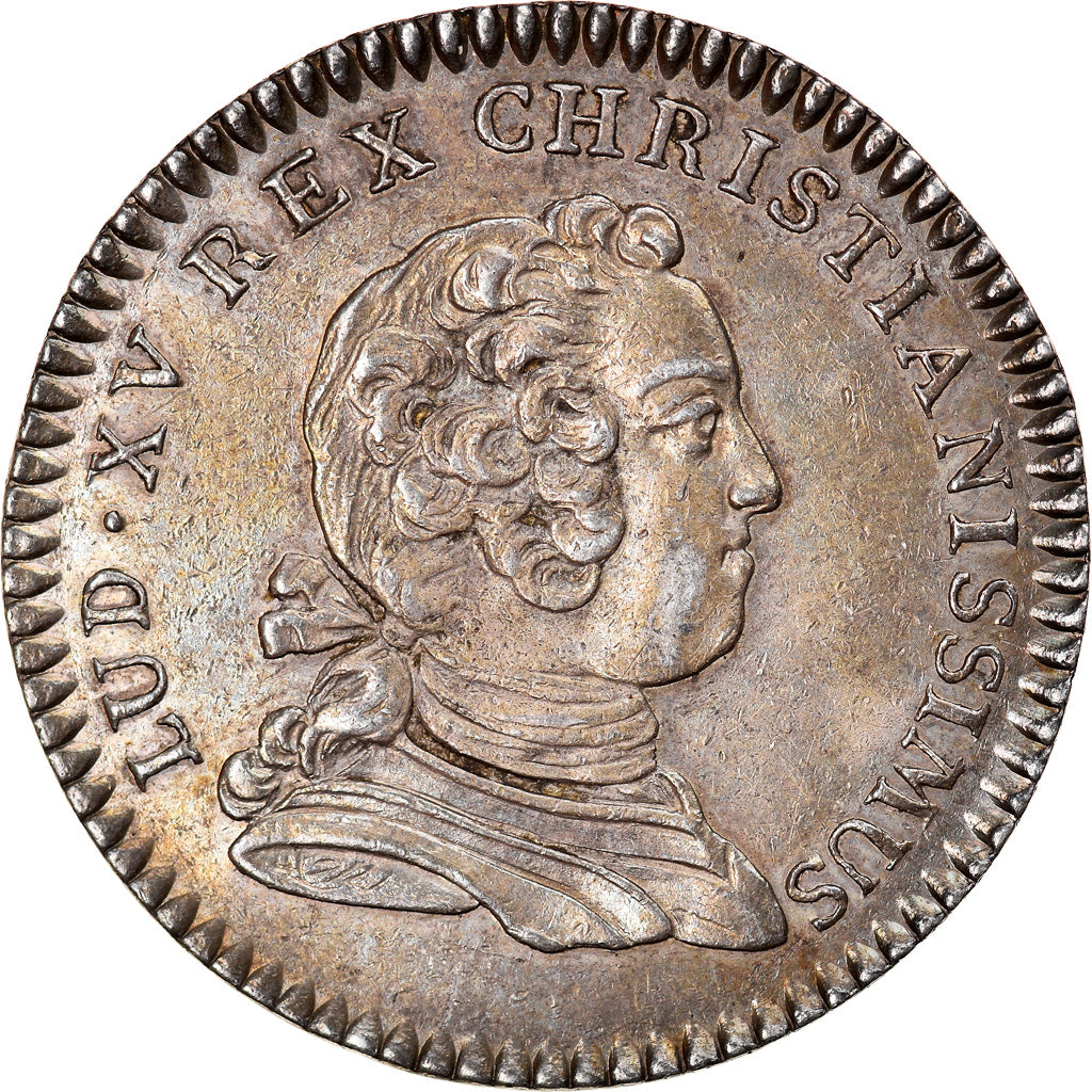 France, Jeton, Royal, Louis XV, Etats de Languedoc, 1731, SUP, Argent