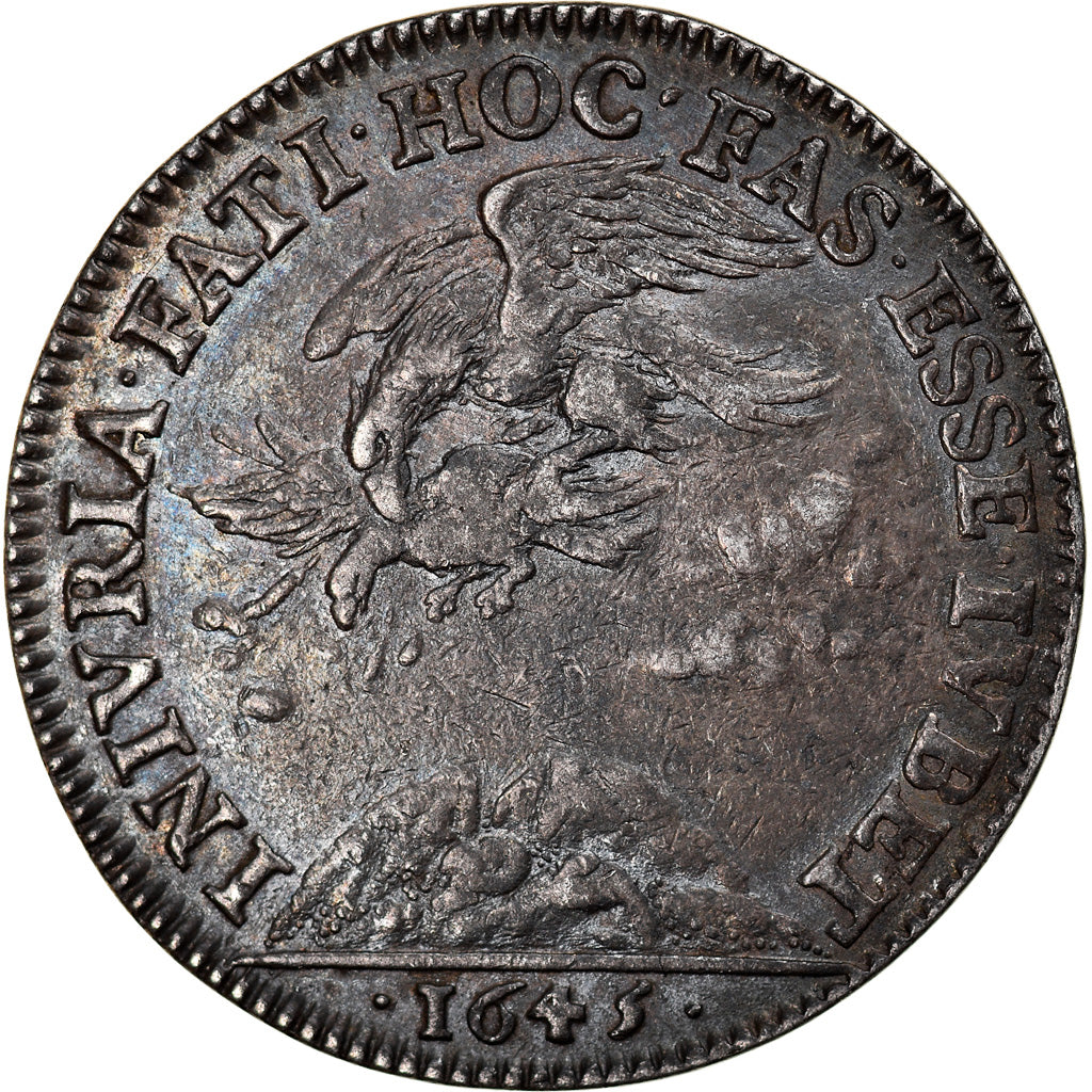 Francja, Token, Królewskie, Louis XIV, Chambre de Justice du Roi, 1645