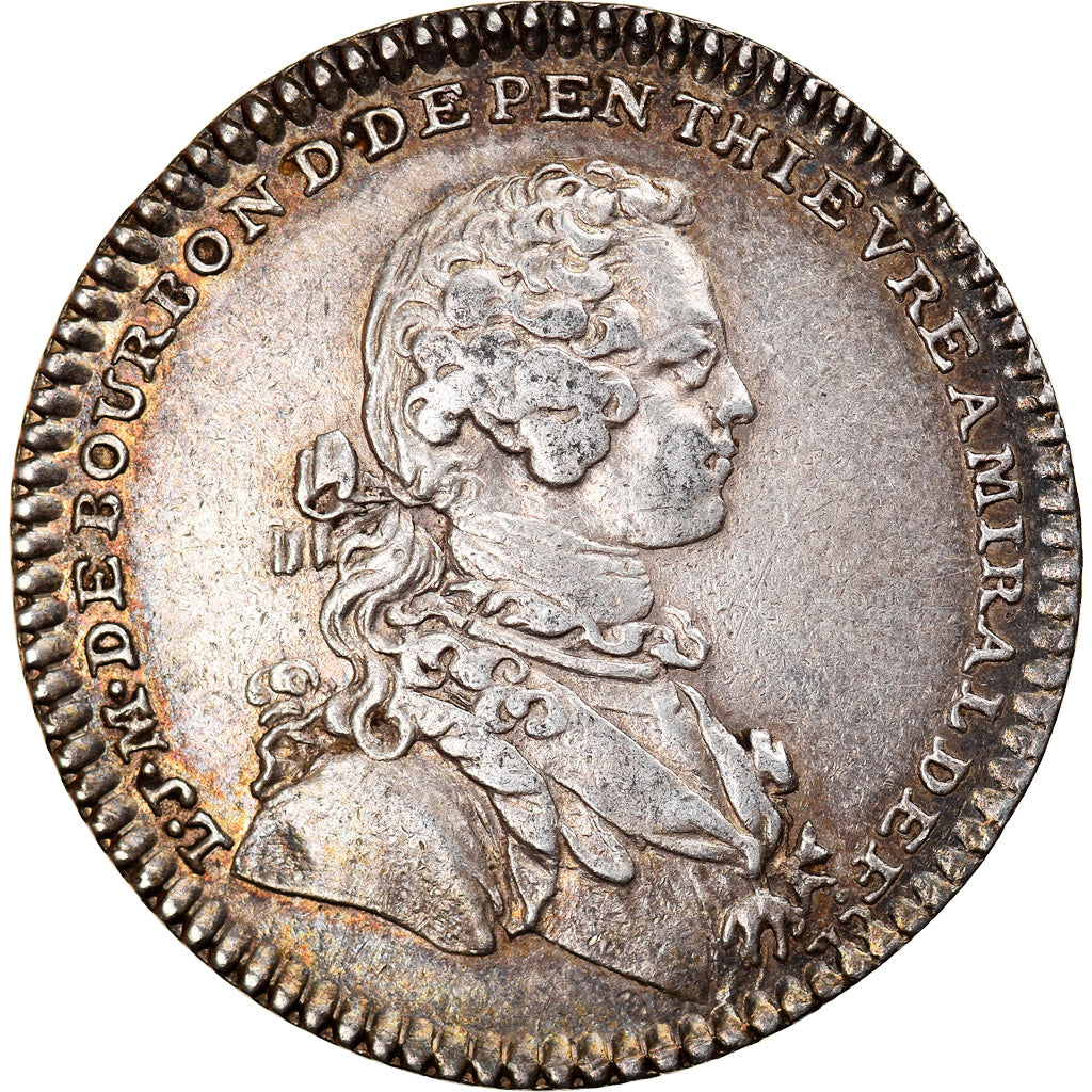 Francia, Token, Marine, Galères royales, Louis-Jean-Marie de Bourbon, 1740