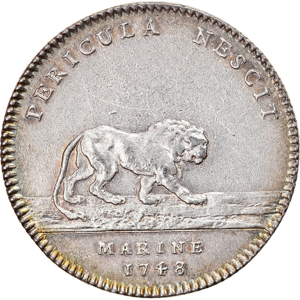 Francia, Token, Marine, Galères royales, Louis-Jean-Marie de Bourbon, 1748