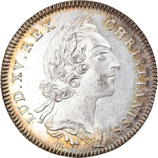 France, Token, Louis XV, Etats de Bourgogne, 1752, MS(60-62), Silver