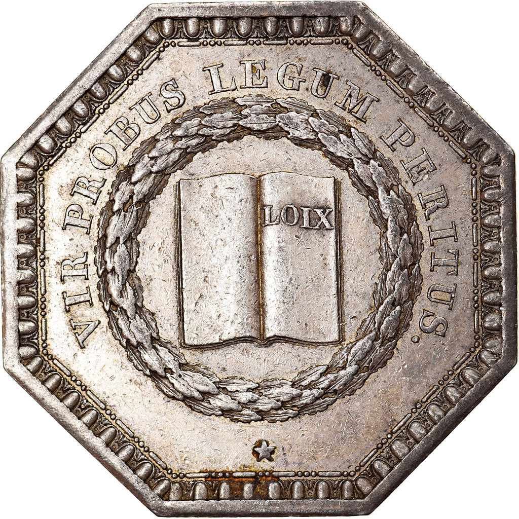 France, Token, Justice, Tribunal de Cassation, Brenet, AU(55-58), Silver