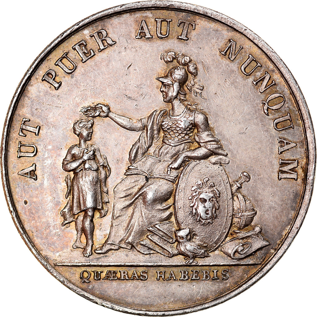 Switzerland, Medal, School Price Medal, XVIIIth Century, MS(60-62), Silver