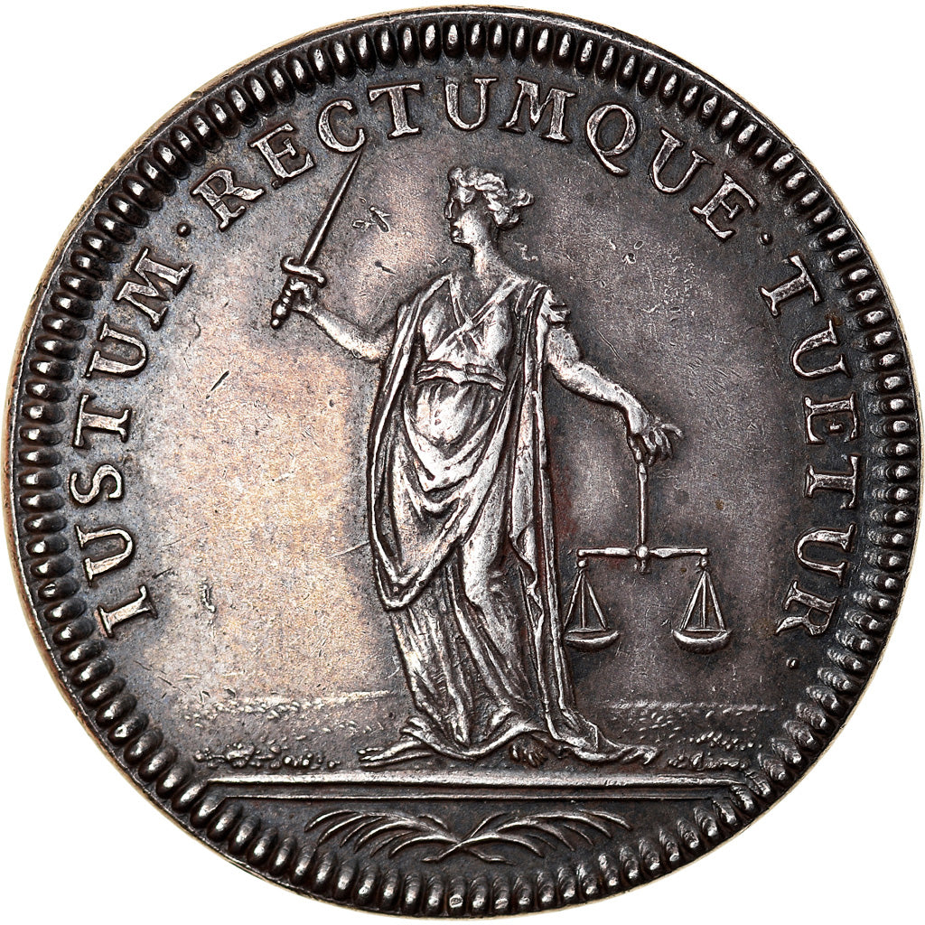 France, Token, Avocats, AU(55-58), Silver, Feuardent:346 var.