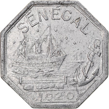Coin, Senegal, Chambre de Commerce Rufisque, 50 Centimes, 1920, AU(50-53)