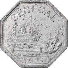 Moeda, Senegal, Chambre de Commerce Rufisque, 50 Centimes, 1920, AU(50-53)