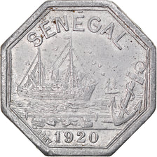 Coin, Senegal, Chambre de Commerce Rufisque, 10 Centimes, 1920, AU(50-53)