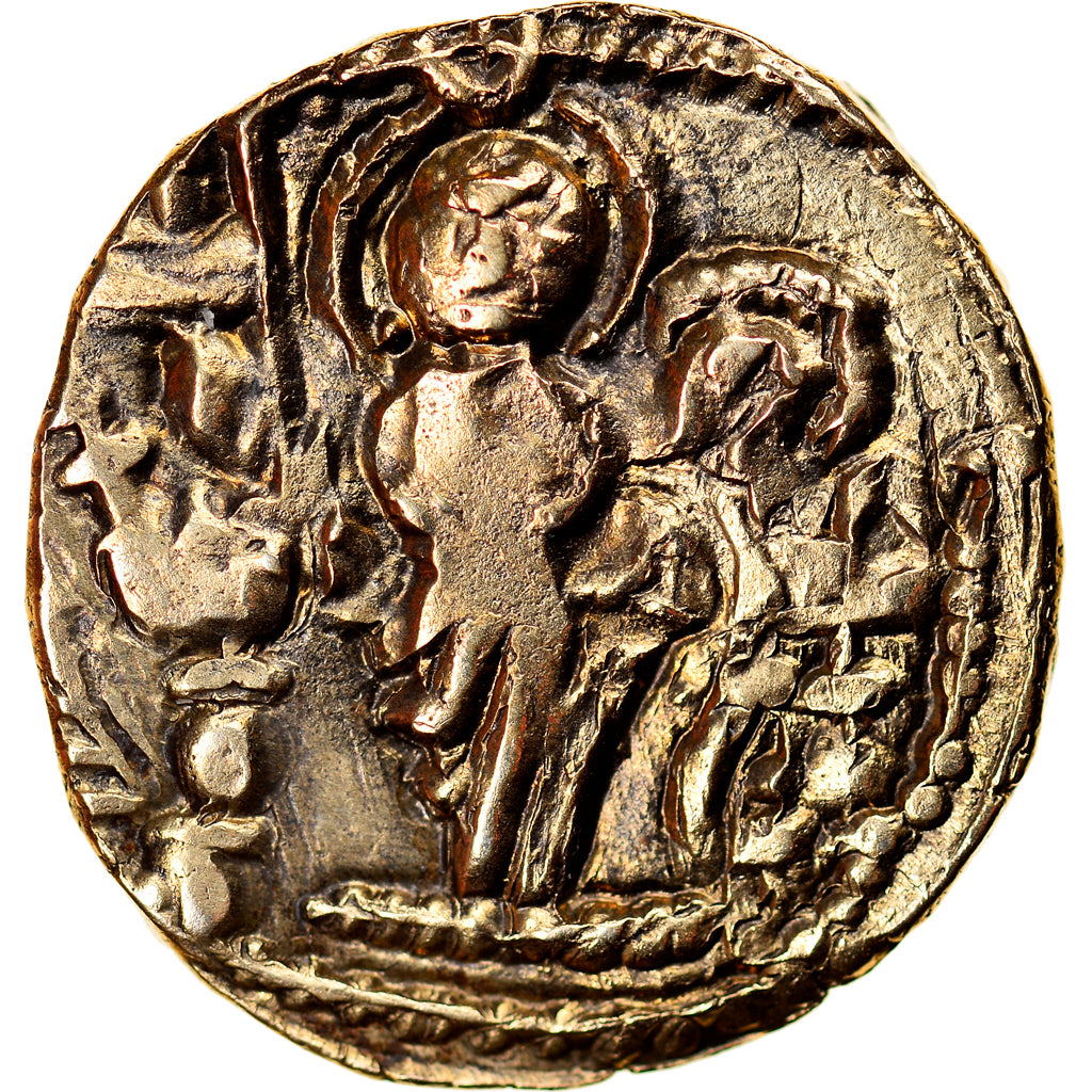 Coin, Kushan Empire, Kidara Kushanshah, Dinar, 365-390, VF(30-35), Gold