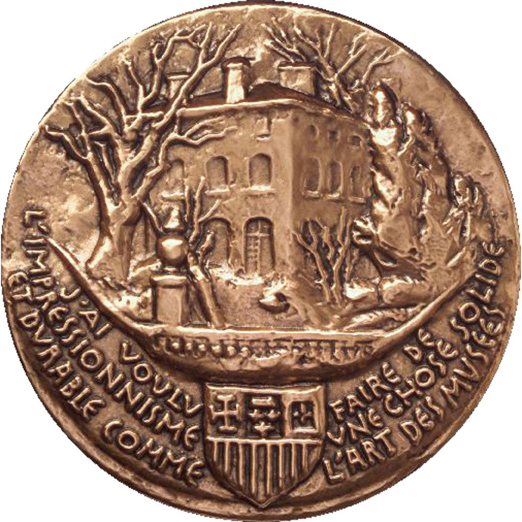 France, Medal, The Fifth Republic, Arts & Culture, Corbin, FDC, Bronze