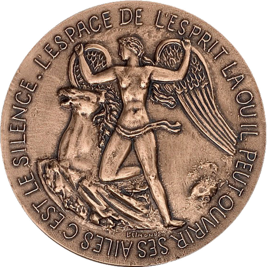 France, Medal, The Fifth Republic, Arts & Culture, Belmondo, FDC, Bronze