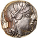 Coin, Attica, Athens, Tetradrachm, 455-449 BC, Athens, AU(55-58), Silver