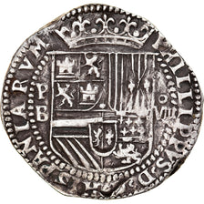 Coin, Bolivia, Philip II, Cob, 8 Reales, Potosi, Great Module, EF(40-45), Silver