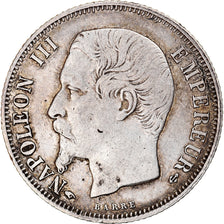 Coin, France, Napoleon III, Napoléon III, Franc, 1858, Paris, EF(40-45)