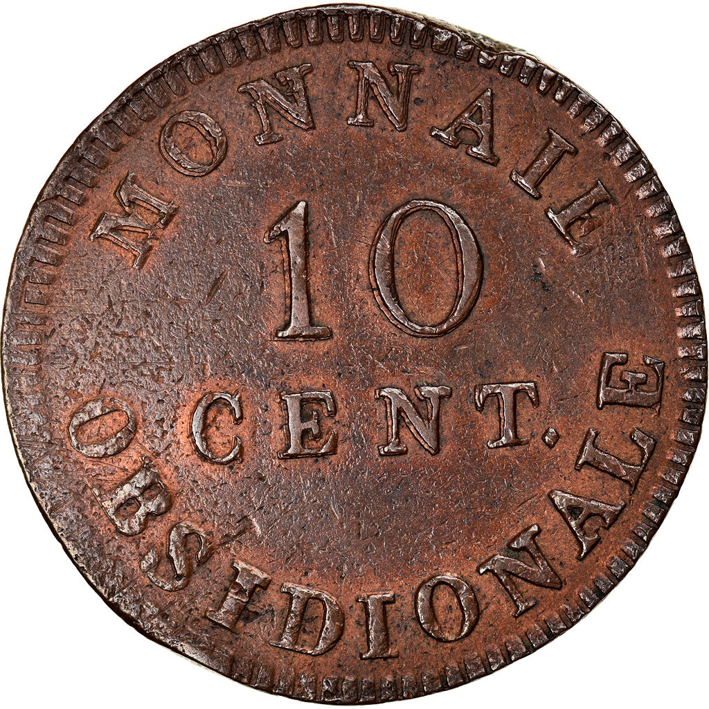 Moneta, STATI FRANCESI, ANTWERP, Louis XVIII, 10 Centimes, 1814, Anvers, BB