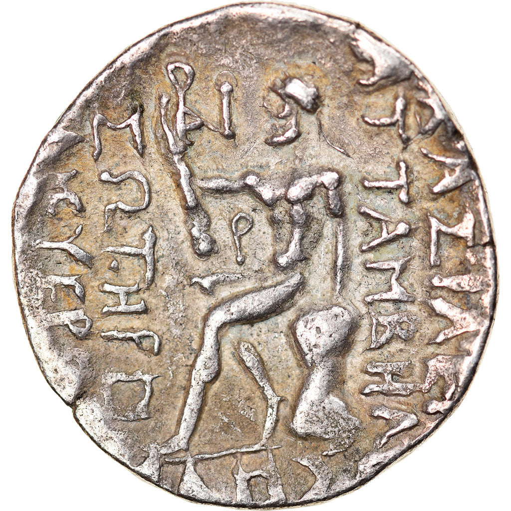 Monnaie, Characene, Attambelos I, Tétradrachme, 47-25 BC, Charax-Spasinu, TTB