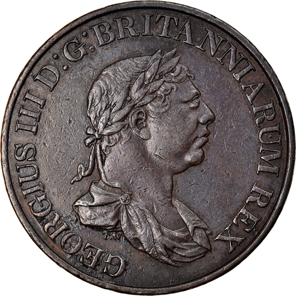 Coin, Ceylon, George III, 2 Stivers, 1815, AU(50-53), Copper, KM:82.1