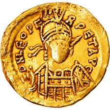 Moeda, Leo I, Solidus, Constantinople, EF(40-45), Dourado, RIC:605