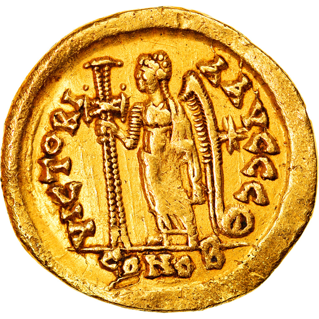 Coin, Leo I, Solidus, Constantinople, EF(40-45), Gold, RIC:605