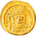 Monnaie, Justin II, Solidus, 565-578 AD, Constantinople, SUP, Or, Sear:345