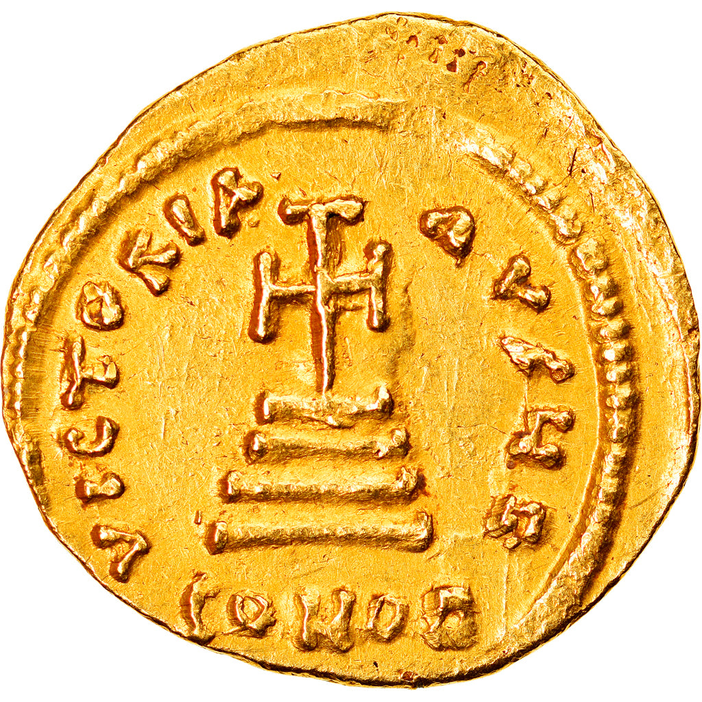 Coin, Heraclius, Solidus, 616-625, Constantinople, AU(55-58), Gold, Sear:738