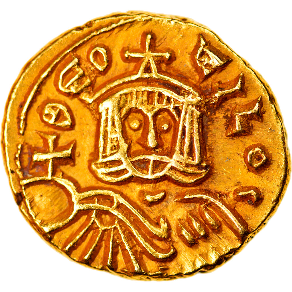 Coin, Theophilus, Semissis, 831-842, Syracuse, MS(60-62), Gold, Sear:1674