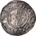 Moneta, Francja, Charles le Chauve, Denier, 864-877, Laon, AU(50-53), Srebro