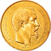 Moneda, Francia, Napoleon III, 50 Francs, 1856, Paris, EBC, Oro, KM:785.1