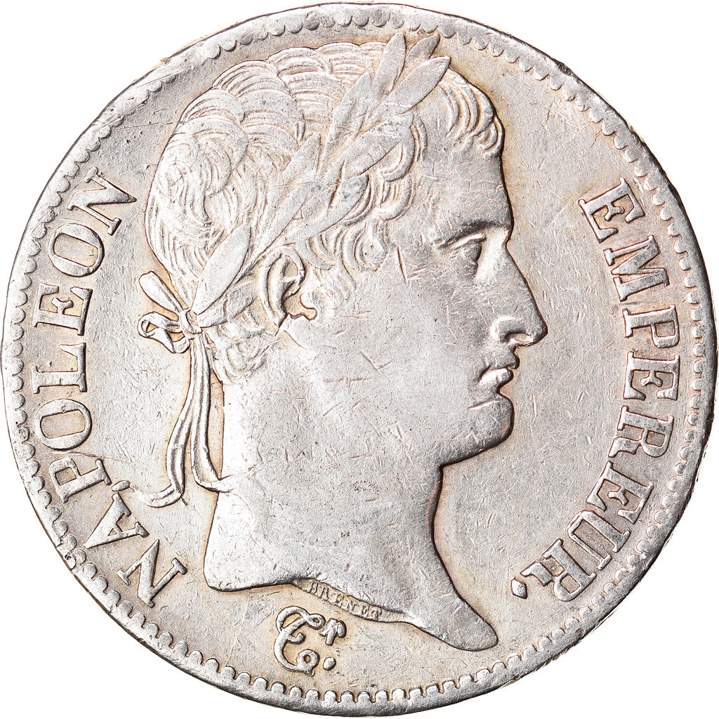 Coin, France, Napoléon I, 5 Francs, 1811, Paris, EF(40-45), Silver, KM:694.1