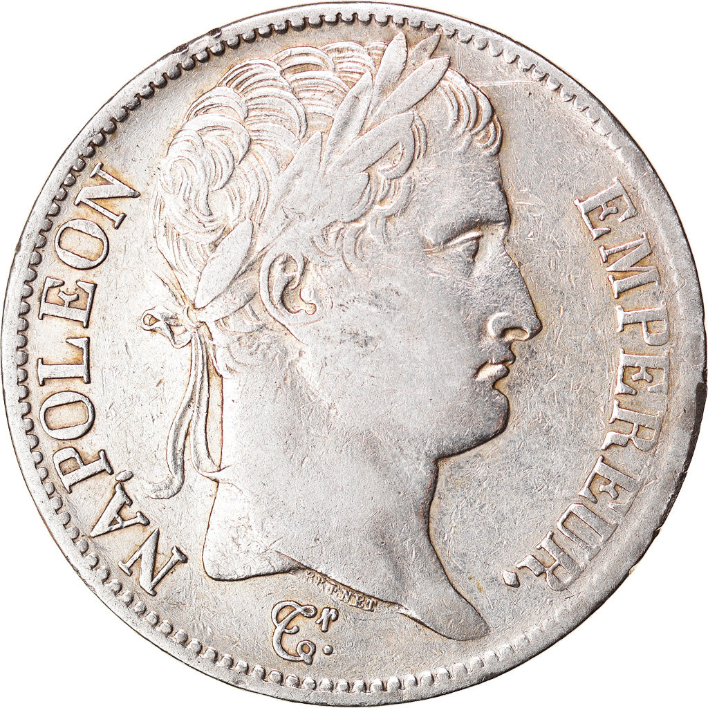 Coin, France, Napoléon I, 5 Francs, 1808, Paris, VF(30-35), Silver, KM:686.1