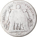Coin, France, Union et Force, 5 Francs, An 10, Bayonne, VG(8-10), Silver