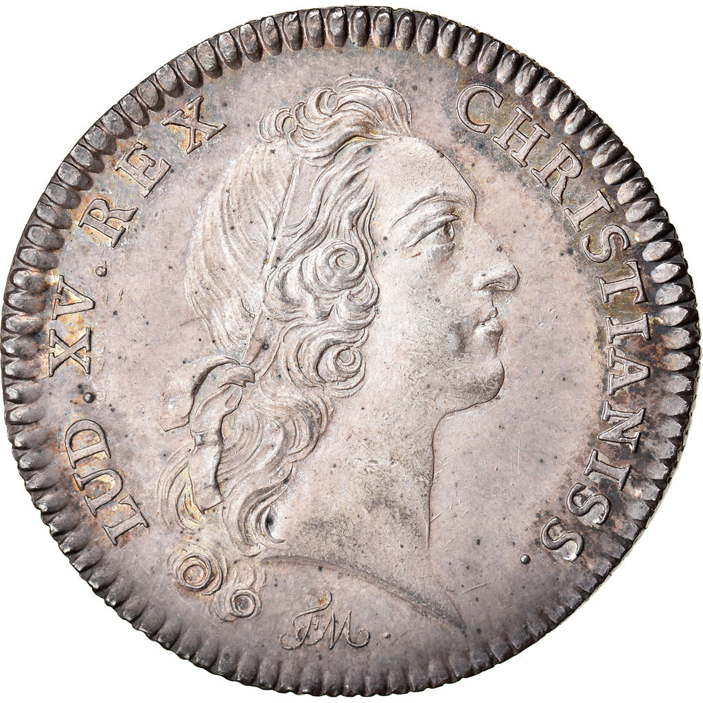 France, Jeton, Louis XV, Chambre de Commerce de Bayonne, 1758, SPL, Argent