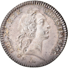 France, Jeton, Louis XV, Chambre de Commerce de Bayonne, 1758, SPL, Argent
