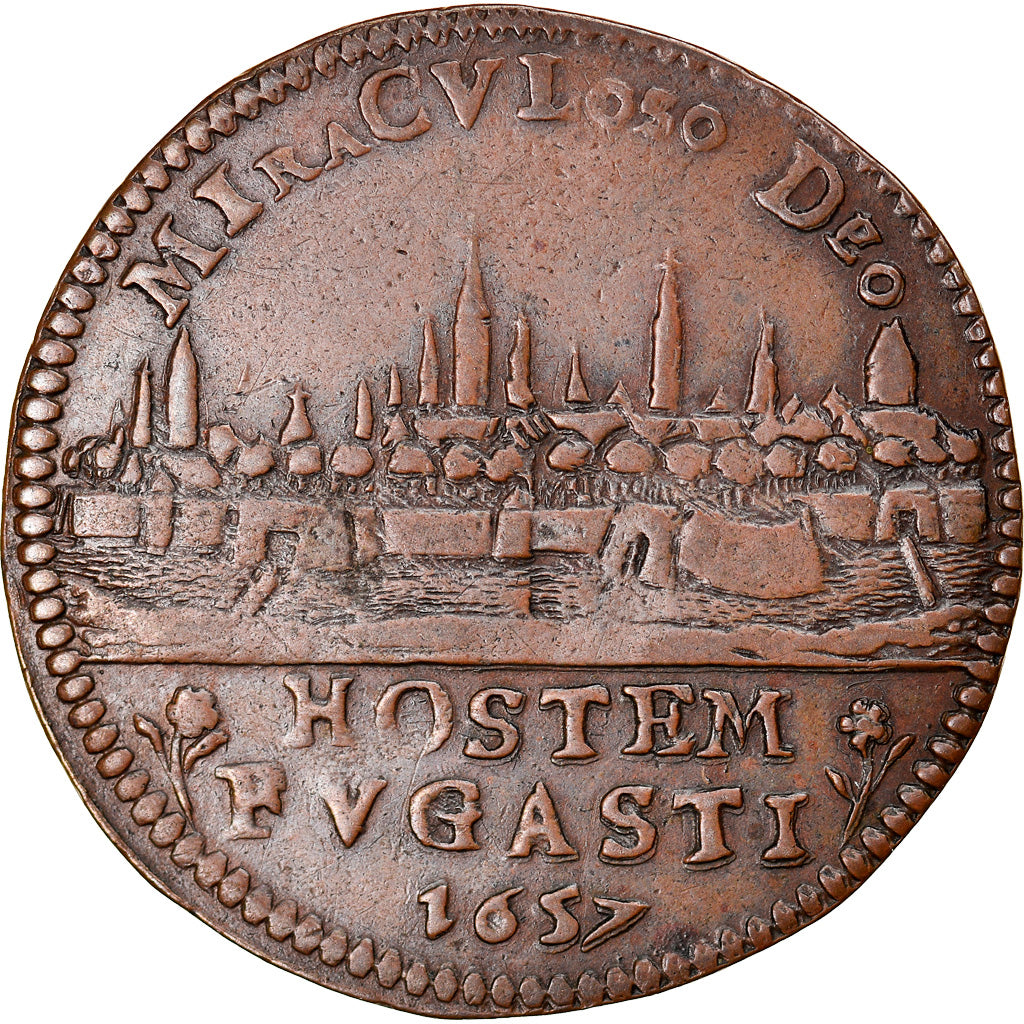 Netherlands, Token, Spanish Netherlands, Philip IV, Libération de Valenciennes