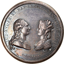 France, Medal, Mariage de Marie Antoinette et Louis XVI, 1770, Gatteaux